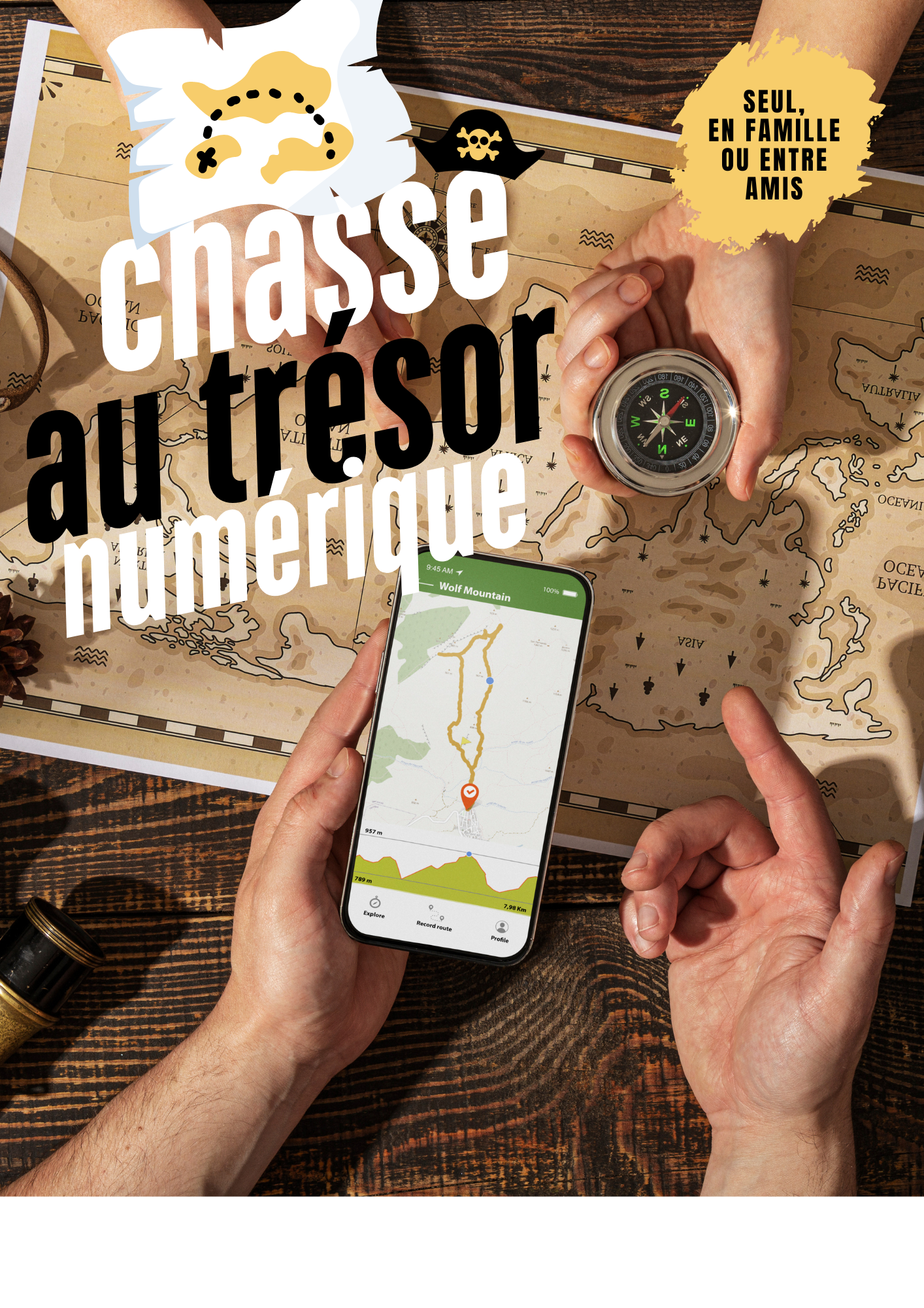 Chasse au Trésor Numérique — Terre des 2 Caps